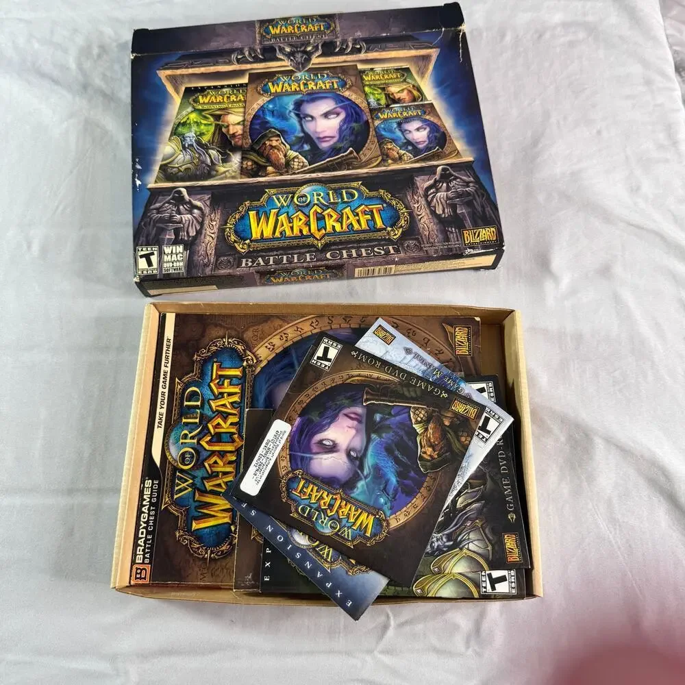 Blizzard World of Warcraft Battle Chest for Windows Mac DVD-Rom Software